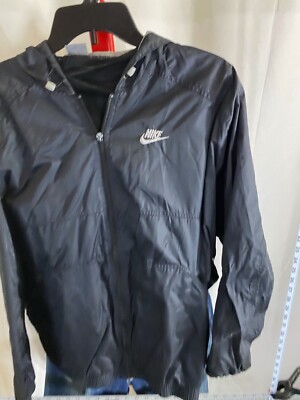 Nike Retro Back Panel Embroidered Wind Zip SWEATER Large L | eBay