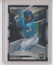 2023 Panini EEE Erick Torres Prime Numbers Auto 14/60 