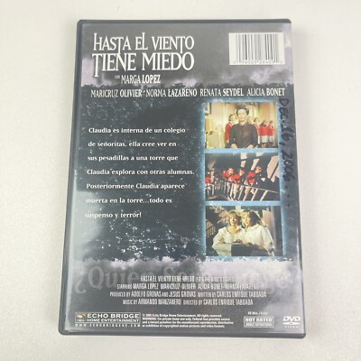 Hasta El Viento Tiene Miedo DVD Marga López Maricruz Olivier