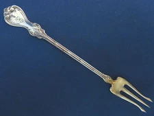 DUKE OF YORK-WHITING STERLING COCKTAIL FORK-MONO'D LFG?