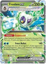 Pokemon Froslass Ex 003/182, Paradox Rift, Pokèmon Card , NM In Top loader