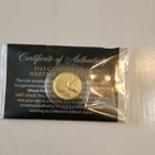 1943 Lincoln Wheat Cent 24KT Gold Plated Steel Uncirculated Small Cent