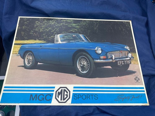 Mgc / Mgbgt - Bmc Original Dealer Showroom Poster