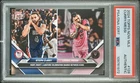 2024 Topps Now Stephen Curry Signed / Lionel Messi "Night Night" PSA/DNA AUTO