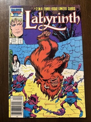 Labyrinth #2 Marvel Comics December 1986 -  Based on David Bowie Film