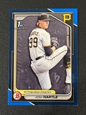 Josh Hartle 2024 Bowman Prospect 1st Blue Parallel /150 Pirates 