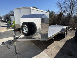 2026 Aluma 18' OPEN CAR HAULER Utility Trailer TILT TRAILER WITH ROCKSHIELD &