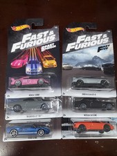 Hot Wheels 2017 Fast And Furious 6 Car Set  WALMART EXCLUSIVE Fast & Furious Set