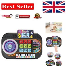 Educational DJ Mixer Toy for Ages 3-6: Lights, Sounds & 25 Interactive Buttons
