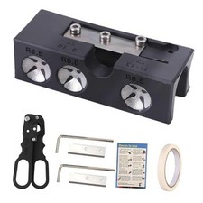 11-in-1 Aluminum Pool Cue Tip Shaper - Pool Cue Tip Tool, Cue Repair 11 in 1