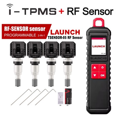 #ad #ad LAUNCH X 431 TPMS Service Tool with 4PCS x LTR 05 Metal Valve Sensors $139.00