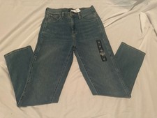 J Crew Vintage Straight Medium Wash High Rise Denim Jeans Women  s Size 25