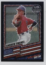 2026 Panini Stars & Stripes Prizm Black Velocity /39 Andrew Jimenez #146 1s7b