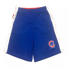 MLB Chicago Cubs Boys Athletic Shorts, Large 12/14 