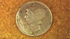 1917 S Mercury Dime, 90% Silver — photo 1