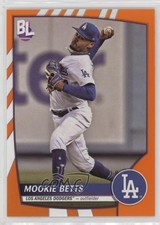 2023 Topps Big League Retail Electric Orange Mookie Betts #100 11p7