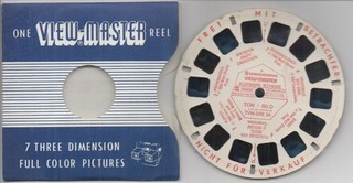 View Master 3D Bildscheibe Nr. TVM DRE 26: Preview Reel Ton und Bild