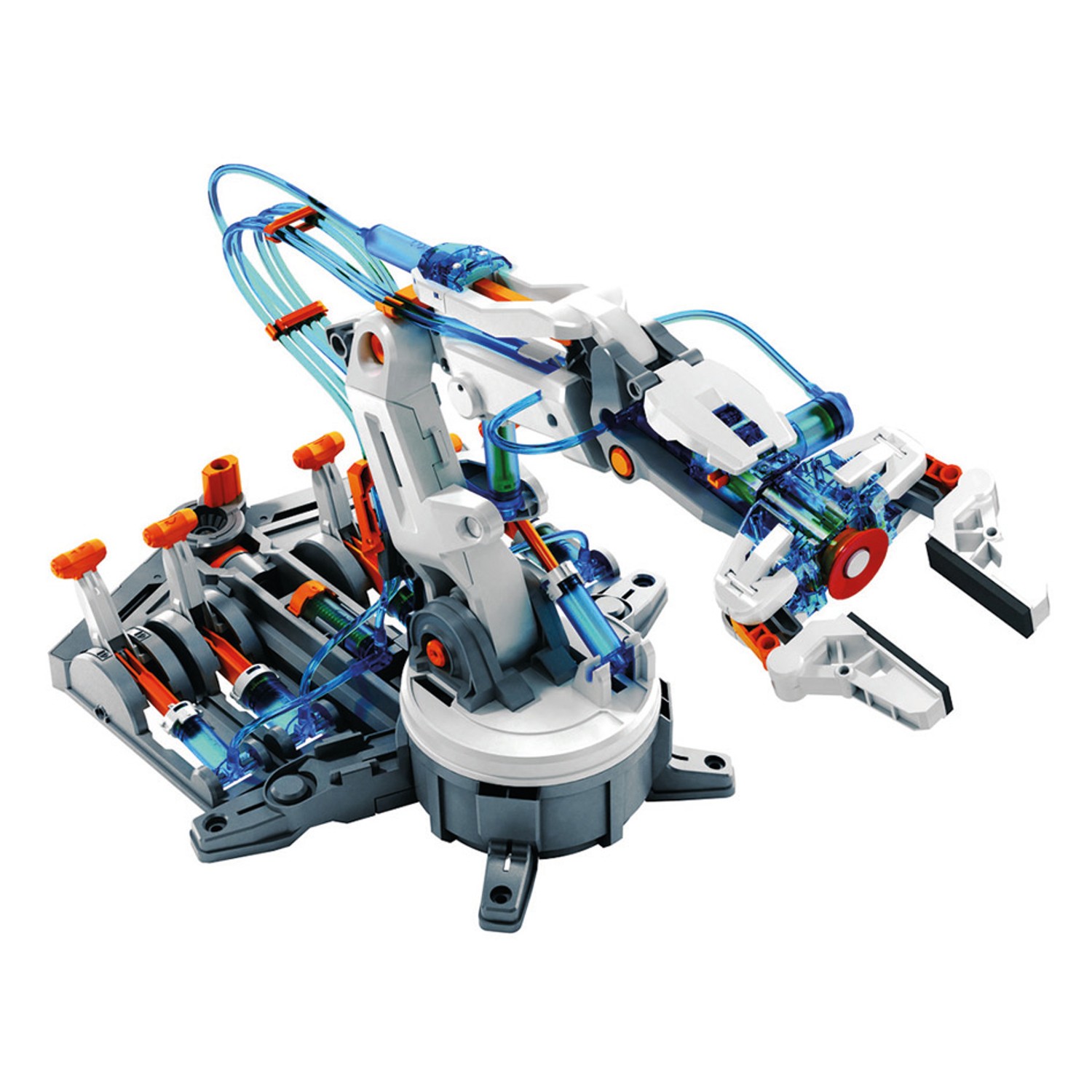 Giocattolo braccio robotico idraulico tecnica per bambini modellismo scienze