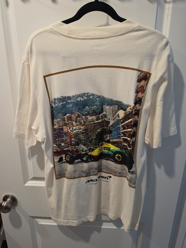 Mclaren abercrombie & fitch men's M t-shirt 2024 Monaco GP F1 formula 1 team