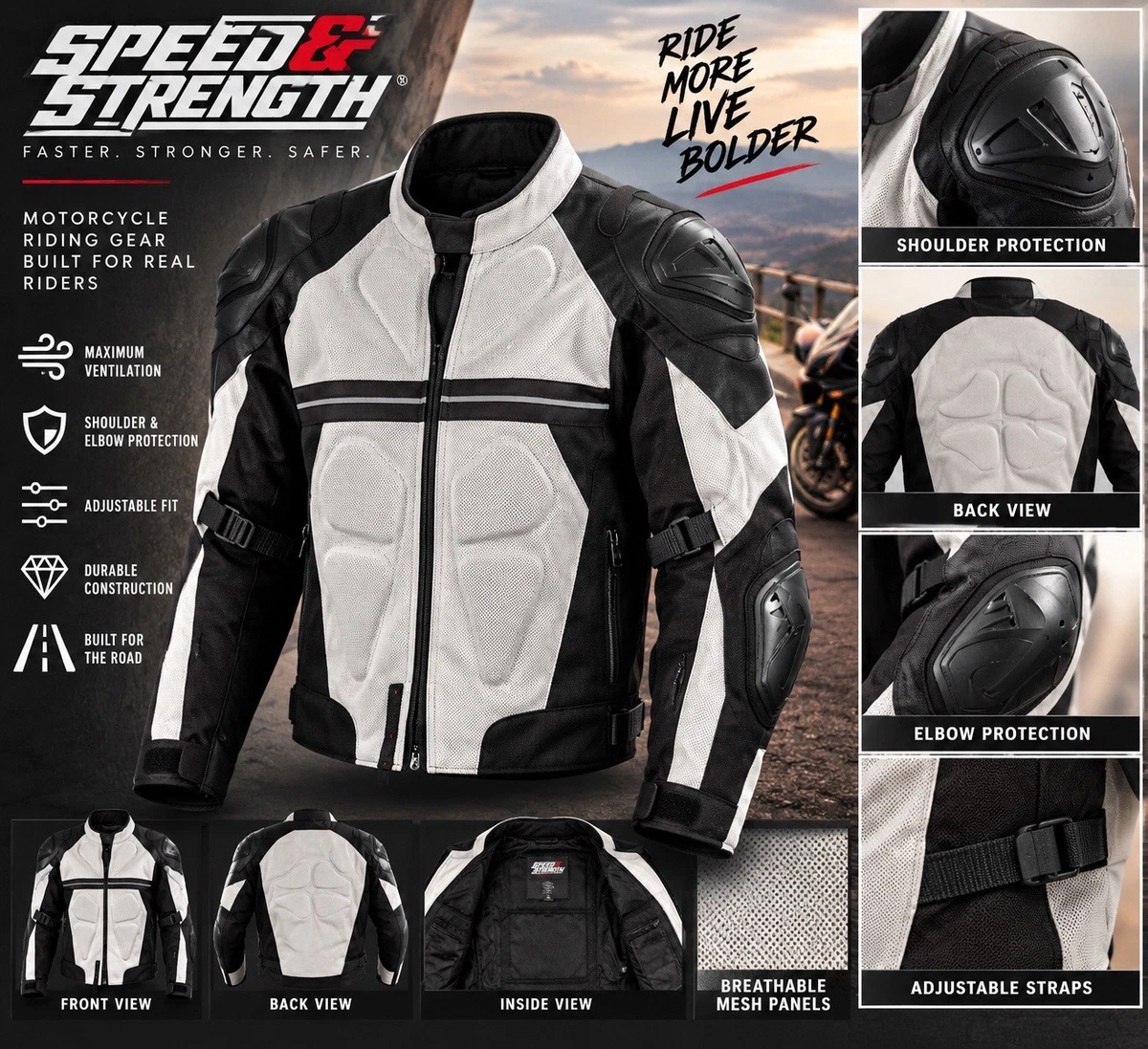 新品 在庫処分 Speed and Strength CBRライダースJKT M 25+ Speed and Strength Motorcycle Jackets for sale | Updated Oct 2026