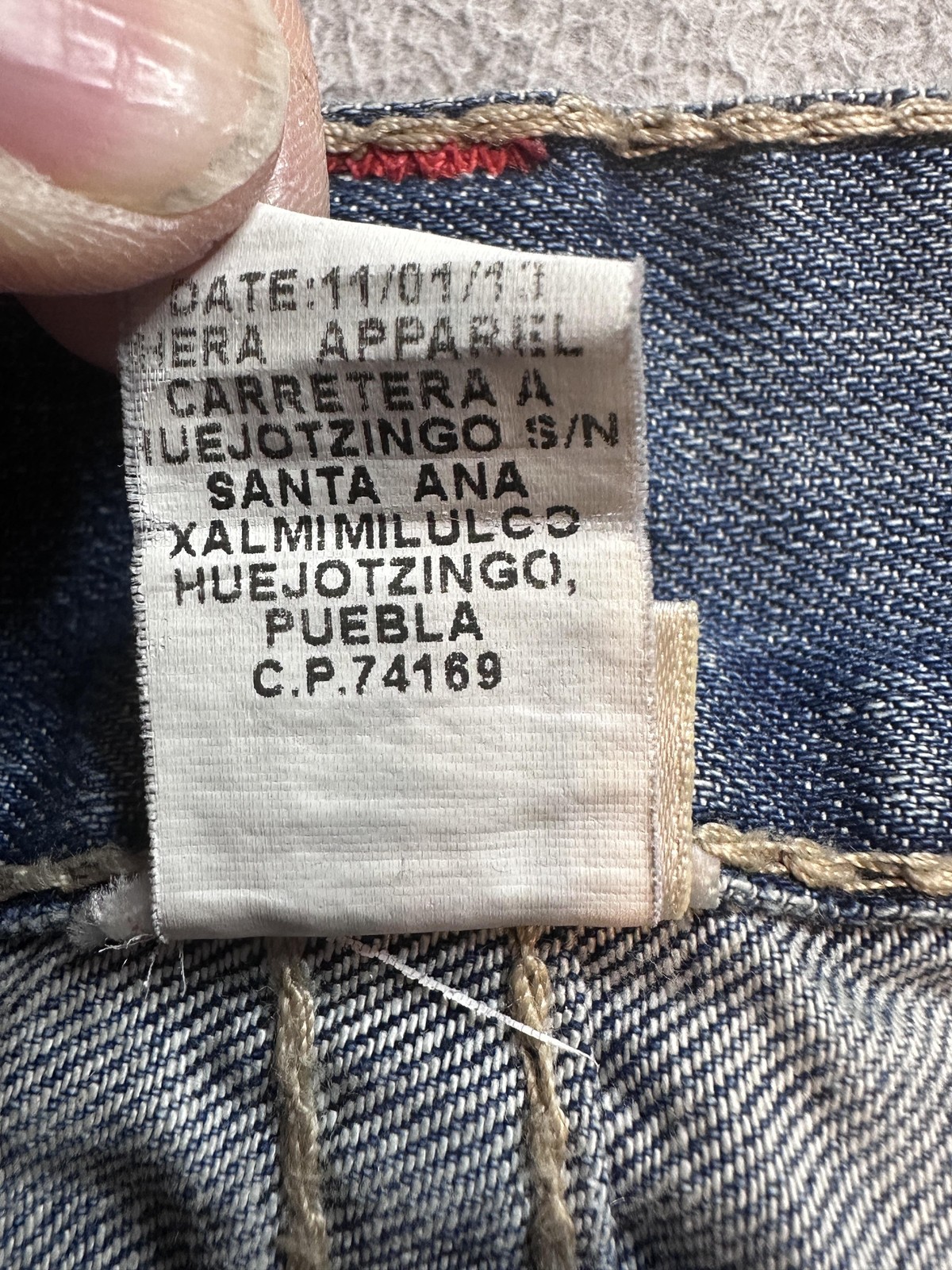 True Religion Section Boot Cut Jeans Mens 30 (33x28) Blue Distressed Bootcut thumbnail 15