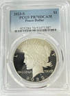 2023-S Peace Dollar / $1 / SILVER / PCGS PR70DCAM / Just Graded - New Holder