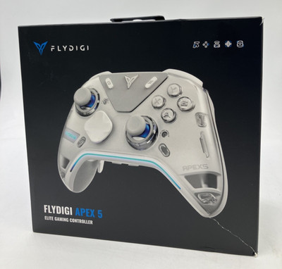 FLYDIGI Apex 5 PC Controller Forceflex Joystick 3ms Ultra-Low Latency White