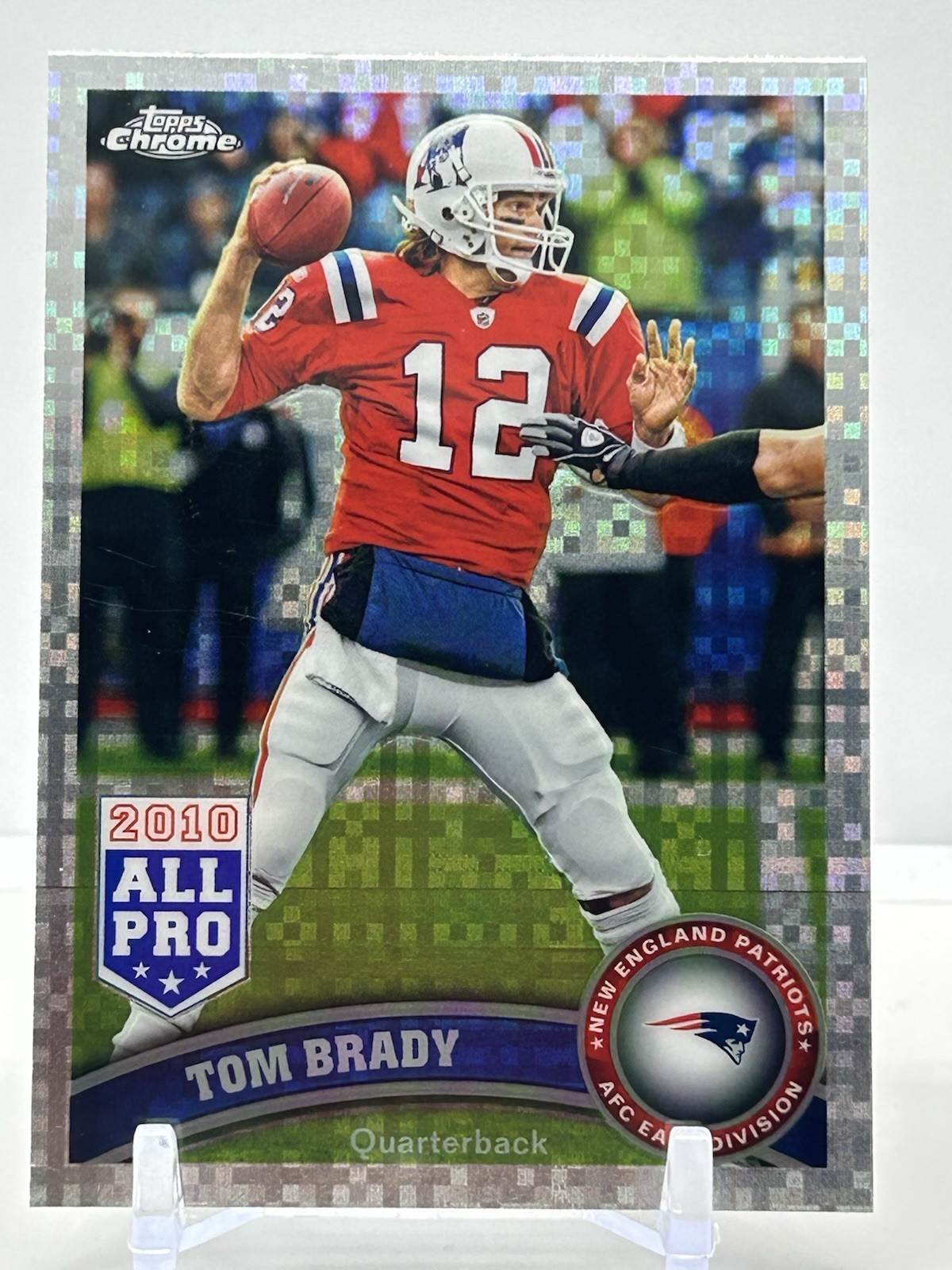2011 Topps Chrome - Tom Brady #20 X-Fractor