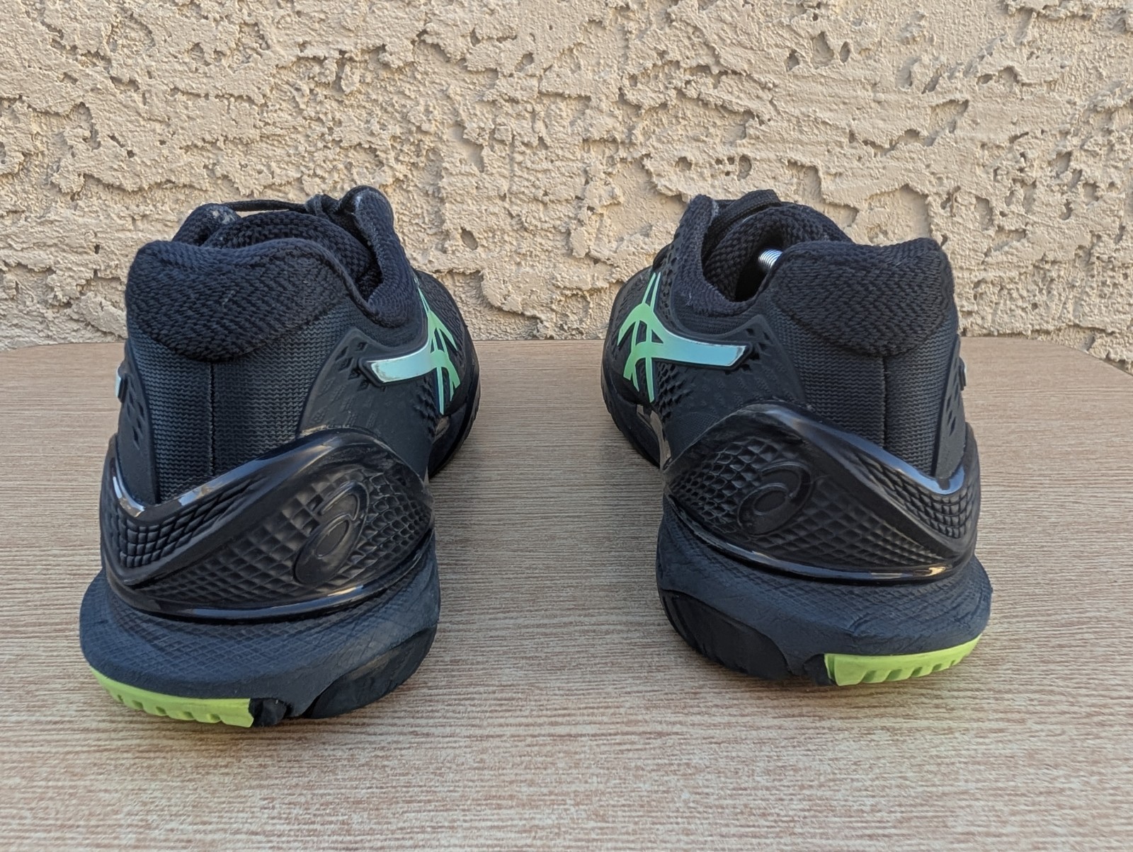 ASICS Gel-Resolution Dynawall Men's Tennis Shoes Black Green US 9.5 thumbnail 2