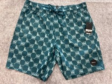 NEW - RVCA Men s Steezier Trunk 17 Shorts - Size Medium Trunks