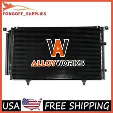 AC Condenser For 2002-06 Lexus ES300/ES330 2002-2008 Toyota Camry Solara Black