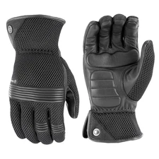 2024 Highway 21 Turbine Mesh Mens Leather Motorcycle Street Riding Gloves