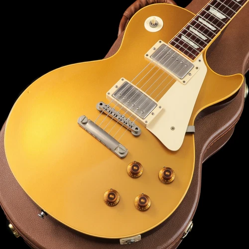 Middle-Aged Gibson Custom / Historic Collection 1957 Les Paul Gold Top Ocha