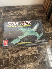 AMT ERTL 6812 Star Trek Next Generation KLINGON BATTLE CRUISER - New