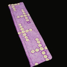 KK1459A1 Silk Kimono Fabric Vintage Shibori 51.6x12.6in 131x32cm