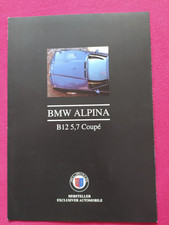 ALPINA BMW B12 5,7 Coupe   Prospekt 1993