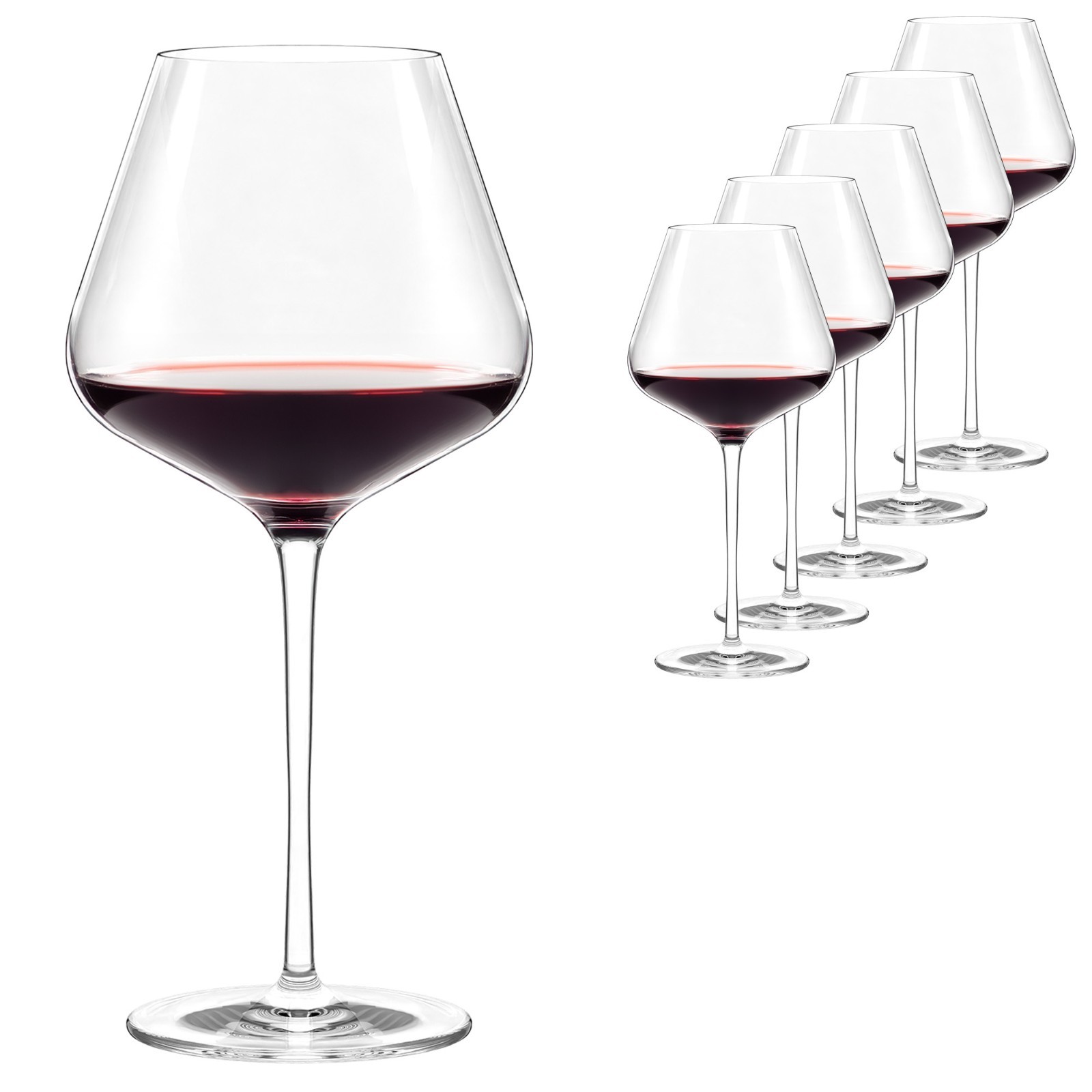 Stolzle Quatrophil Burgundy Red Wine Glass (Set of 6)