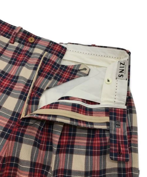 BERNARD ZINS                    ALBERT trousers Red×Blue 96230/094 - Image 4 of 4