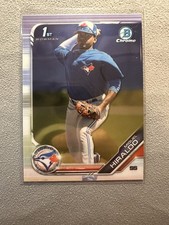 Miguel Hiraldo 2019 Bowman Chrome #BCP-184 Toronto Blue Jays Prospects