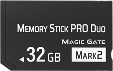 Original 32GB Memory Stick Pro Duo Mark2,High-Speed Memory Stick Duo Compatible
