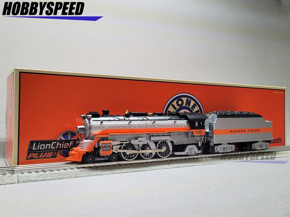 LIONEL WESTERN PACIFIC LIONCHIEF+ #100 PACIFIC STEAM ENGINE O
