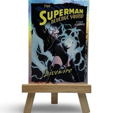 2025 Fleer Brilliants Superman Livewire The  Revenge Squad #RS-6 Jamal Campbell