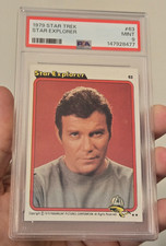 1979 TOPPS STAR TREK JAMES T. KIRK STAR EXPLORER #63 TRADING CARD | PSA 9 MINT