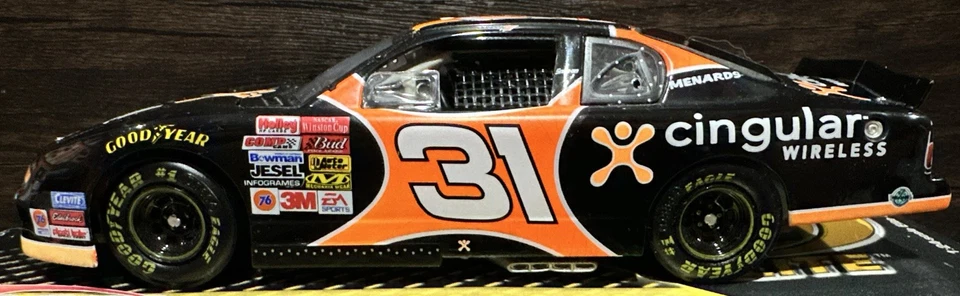 Chevrolet Cingular 2002 Robby Gordon #31 acción RCCA Elite NASCAR diecast Foto 2 de 4