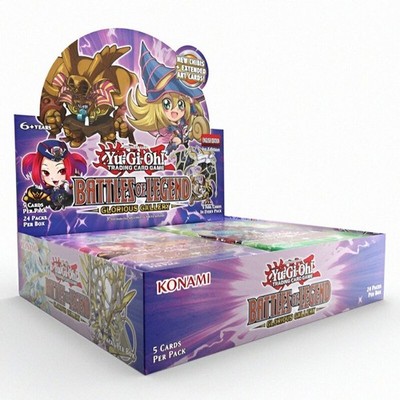 Yu-Gi-Oh Battles of Legend: Glorious Gallery Booster Display 1. Edition Englisch
