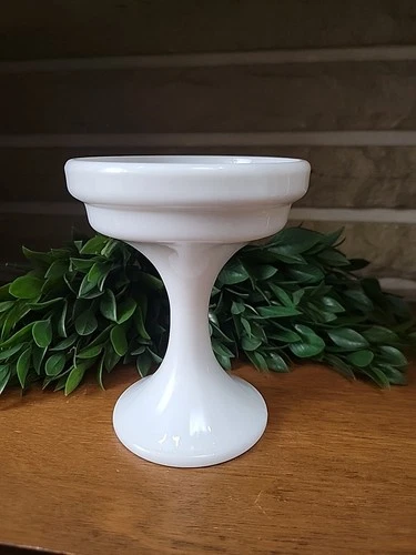 Westmoreland Milk Glass Pedastal Fairy Lamp Fairy Light BASE ONLY