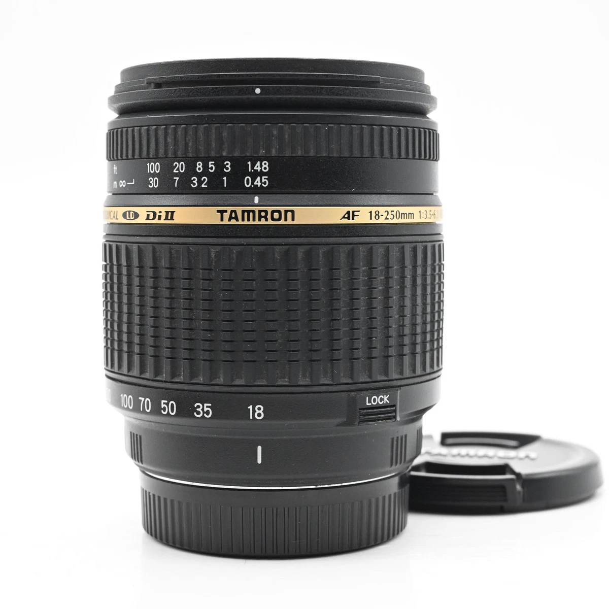 Tamron AF Camera Lenses 18-250mm Focal f/3.5-6.3 Maximum Aperture