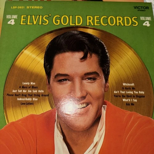 Elvis Presley Gold Records Volume 4 LP RCA Victor LSP-3921  NEW SEALED