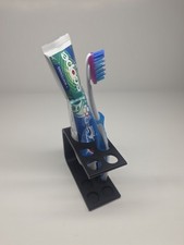 3d Printed Tooth Brush And Tooth Paste Holder 4 Slots Made In USA