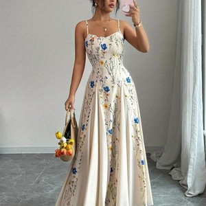 yellow satin long dress Avery Satin Maxi Gown (Light Yellow) 10